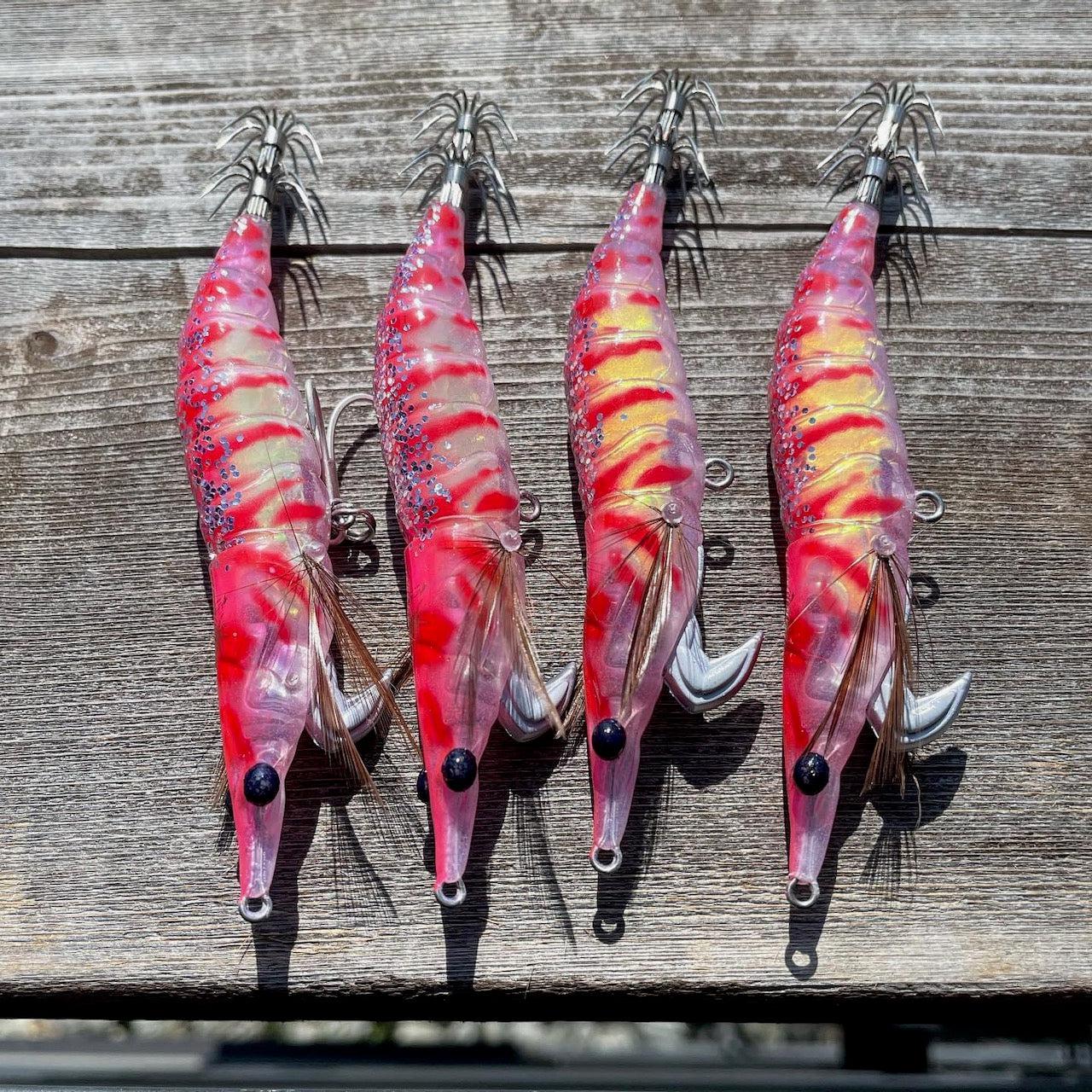 Little Jack Onliest Squid Jig-Lure - Squid Jigs-Little Jack-Size 3.0-#01 Suji-Prawn-Fishing Station
