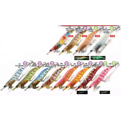 Little Jack Onliest Squid Jig-Lure - Squid Jigs-Little Jack-Size 3.0-#01 Suji-Prawn-Fishing Station