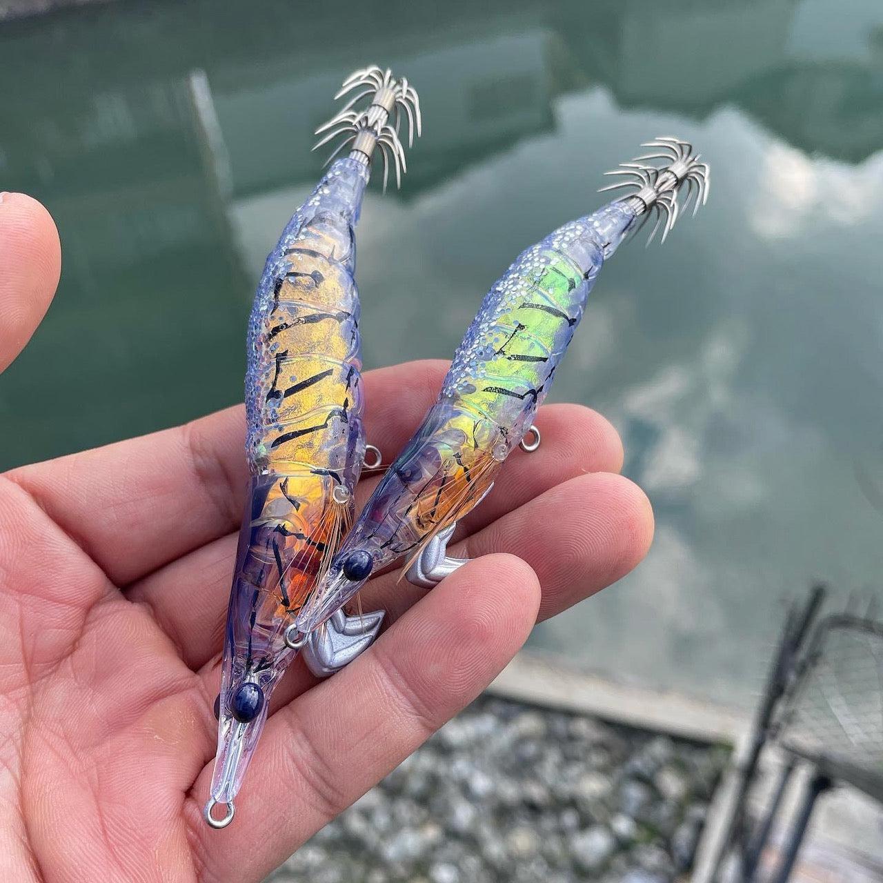 Little Jack Onliest Squid Jig-Lure - Squid Jigs-Little Jack-Size 3.0-#01 Suji-Prawn-Fishing Station