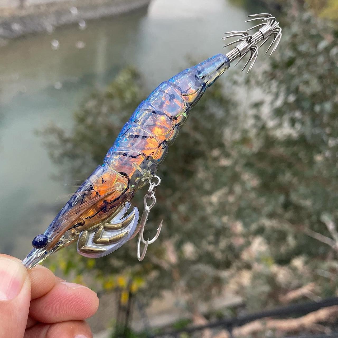 Little Jack Onliest Squid Jig-Lure - Squid Jigs-Little Jack-Size 3.0-#01 Suji-Prawn-Fishing Station