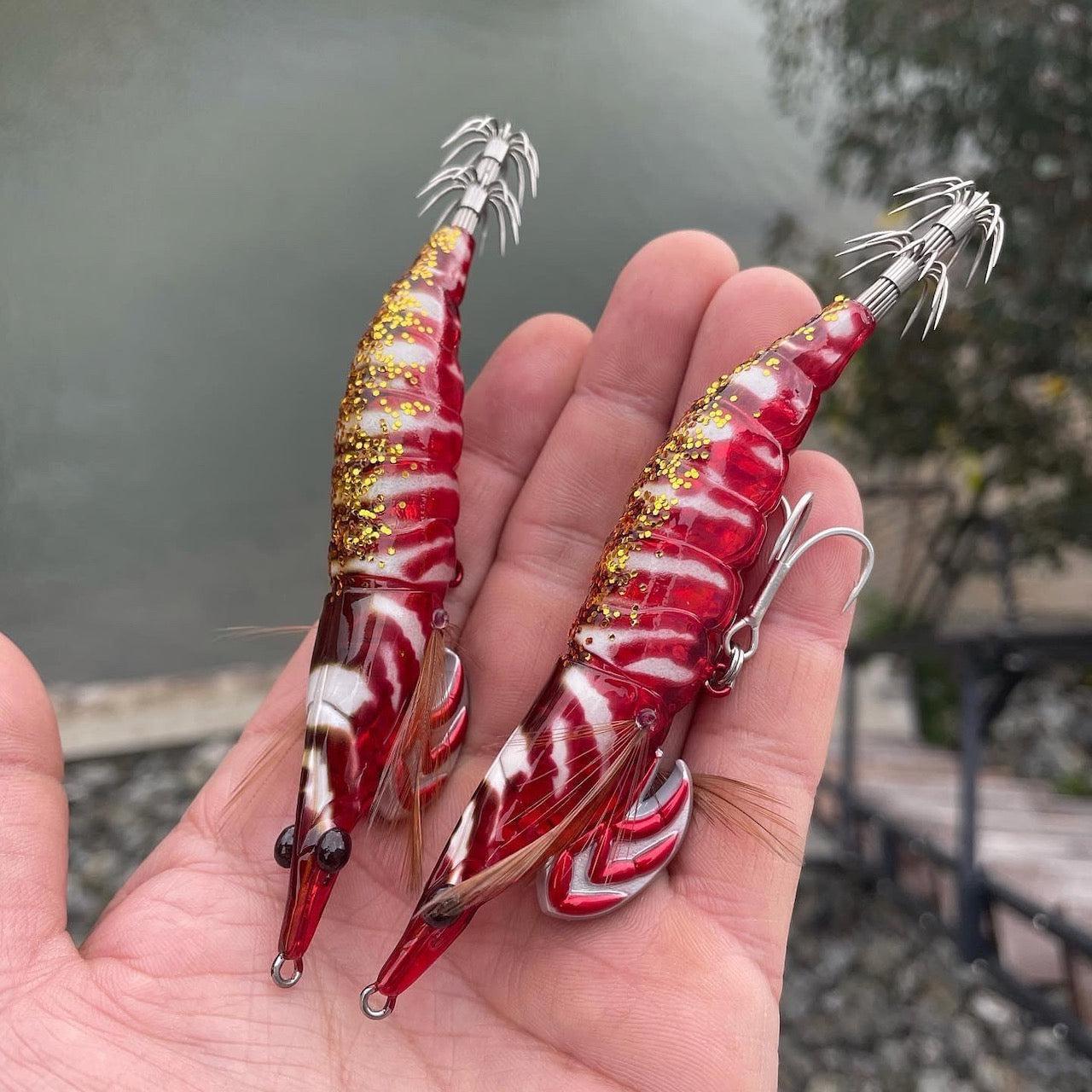 Little Jack Onliest Squid Jig-Lure - Squid Jigs-Little Jack-Size 3.0-#01 Suji-Prawn-Fishing Station