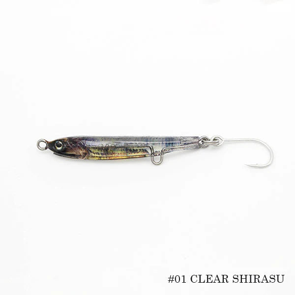 Little Jack Amezaiku-Lure - Metal-Little Jack-35mm-#01 Clear Shirasu-Fishing Station