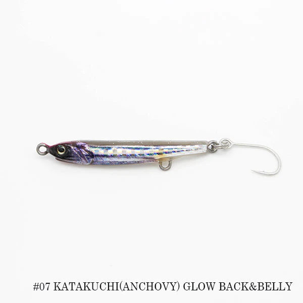 Little Jack Amezaiku-Lure - Metal-Little Jack-35mm-#07 Katakuchi (Anchovy) Glow Back & Belly-Fishing Station