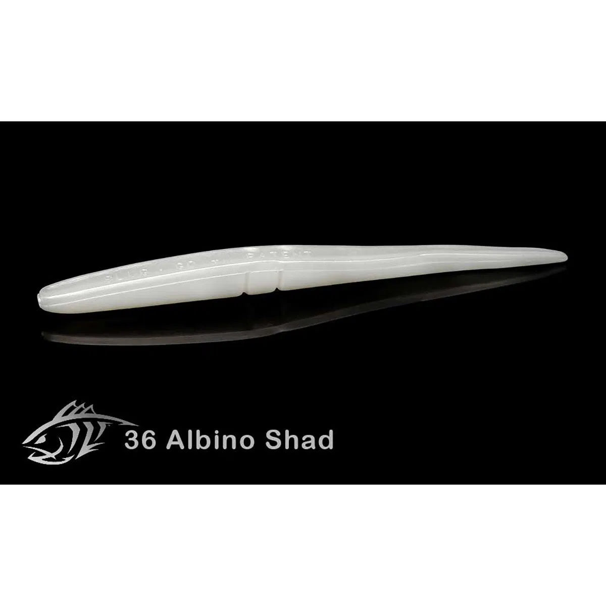 Lunker City Slug-Go-Lure - Soft Plastic-Lunker City-4.5"-#36 Albino Shad-Fishing Station