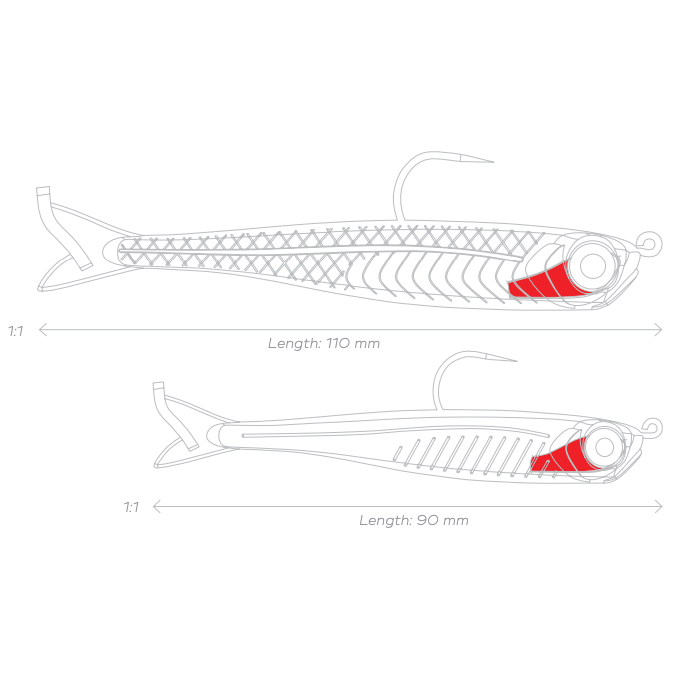 Load image into Gallery viewer, MMD Hardy Head Heavy Lure-Lure - Soft Plastic-MMD Fishing-110mm-Pink-Fishing Station
