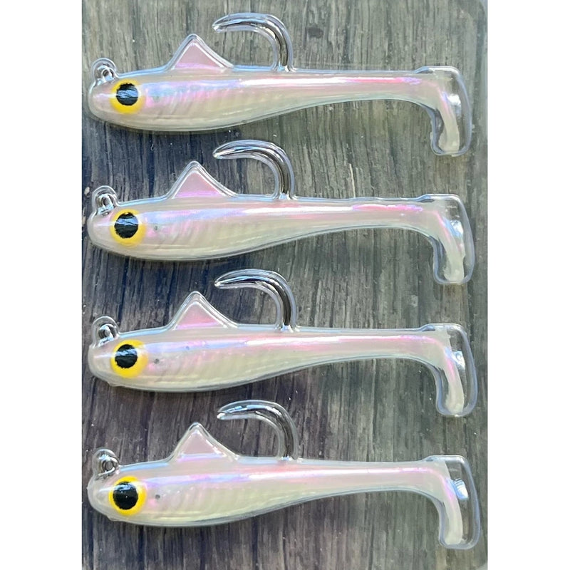 Load image into Gallery viewer, MMD Microbait Lure-Lure - Soft Plastic-MMD Fishing-Heavy (4.5g)-Pearl-Fishing Station

