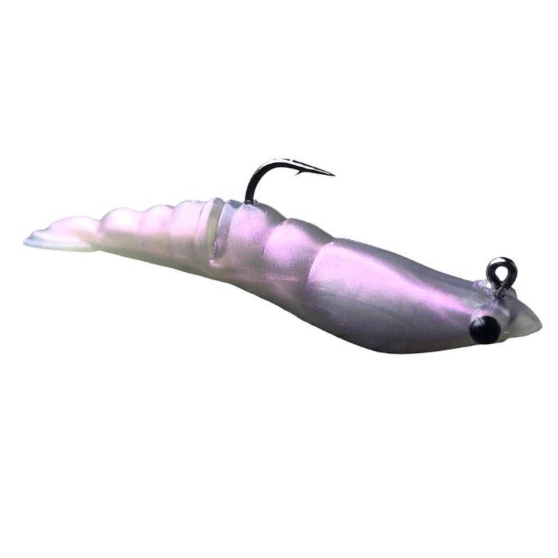 Load image into Gallery viewer, MMD Soft Prawn Lure-Lure - Soft Plastic-MMD Fishing-50mm-Heavy (5.5g)-Pearl-Fishing Station
