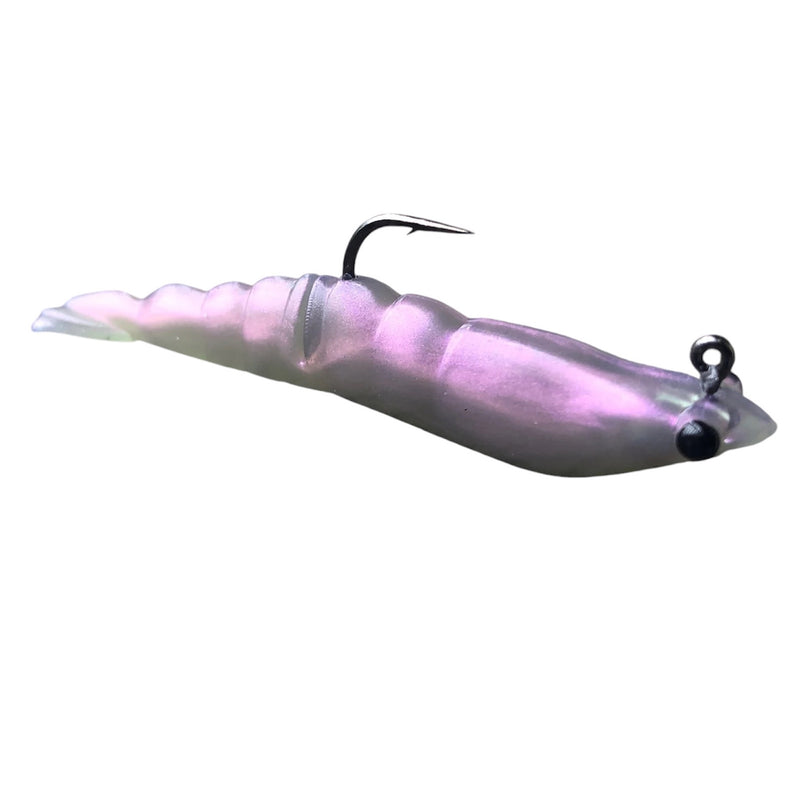 Load image into Gallery viewer, MMD Soft Prawn Lure-Lure - Soft Plastic-MMD Fishing-50mm-Light (2.1g)-Pearl-Fishing Station
