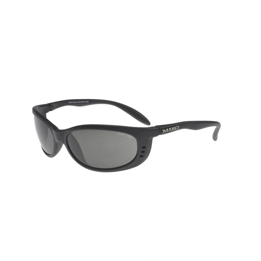 Mako Polarised Sunglasses - SleekXL-Sunglasses-Mako-Mt Blk - G Grey (9517-M01-G0S)-Fishing Station