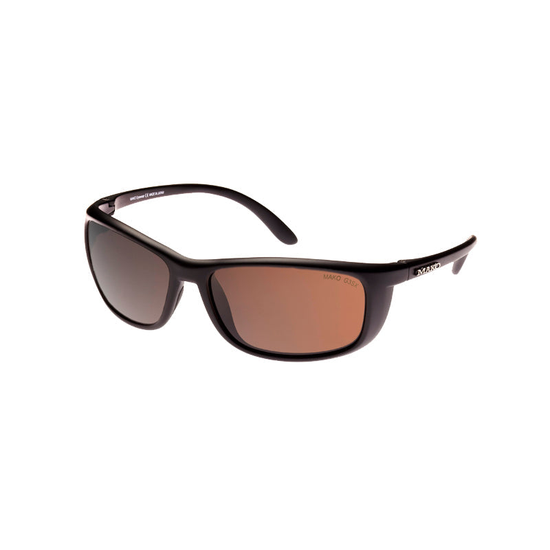 Mako Polarised Sunglasses - Blade-Sunglasses-Mako-Mt Blk Glass Copper Photochromatic (9569-M01-G3SX)-Fishing Station