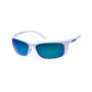 Mako Polarised Sunglasses - Blade-Sunglasses-Mako-Mt Wht Glass HD Green Mirror Rose (9569-M80-G2H5)-Fishing Station