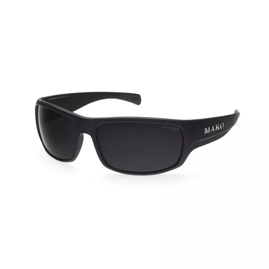 Mako Polarised Sunglasses - Escape-Sunglasses-Mako-Mt Blk Glass HDIR Grey (9581-M01-G0HR)-Fishing Station