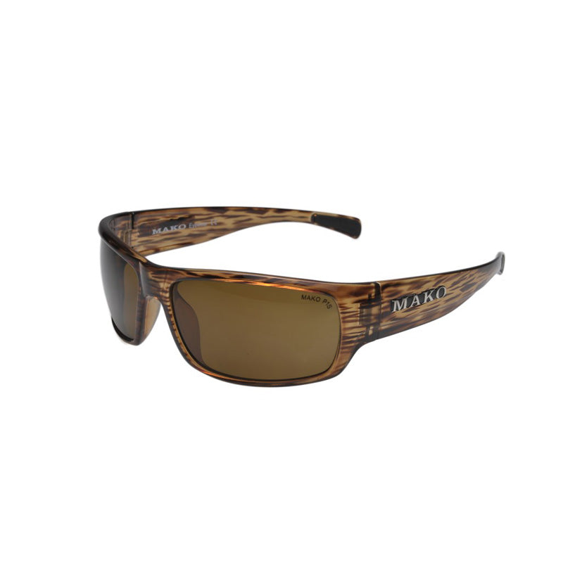 Mako Polarised Sunglasses - Escape-Sunglasses-Mako-White Glass HDIR Blue Mirror (9581-M88-G1HR6)-Fishing Station
