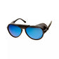 Mako Polarised Sunglasses - Explorer II-Sunglasses-Mako-9608 M01G1HR6 (Matt Blk HDIR Blue Mirror)-Fishing Station