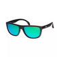 Mako Polarised Sunglasses - Tidal-Sunglasses-Mako-Mt Blk Glass Rose Grn Mirror (9607 M01G2H5)-Fishing Station