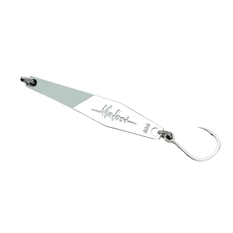 Load image into Gallery viewer, Malosi Marksman Metal-Lure - Metal-Malosi-80g-Chrome-Fishing Station
