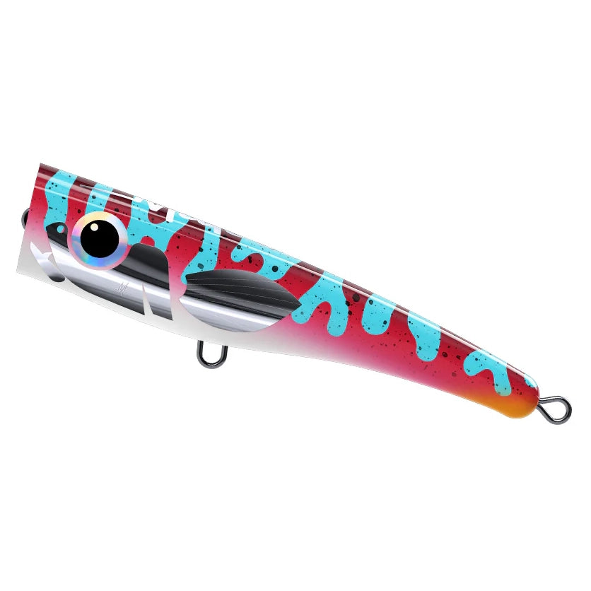 Leurre Flottant Malosi Micro Atom 60P – Popper 60mm, 7.5g, Coloris Tonic