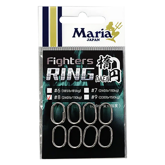 Maria Fighters Oval Split Ring-Terminal Tackle - Swivels & Snaps-Maria-
