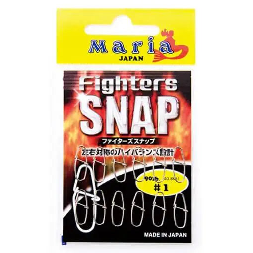 Maria Fighters Snap-Terminal Tackle - Swivels & Snaps-Maria-Size #00-Fishing Station