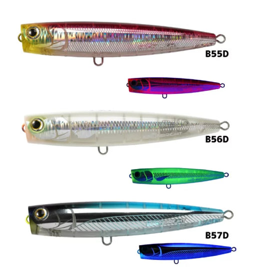 Maria Pop Queen Popper Lure-Lure - Poppers, Stickbaits & Pencils-Maria-160mmF /65g-Neon Red - B55D-Fishing Station