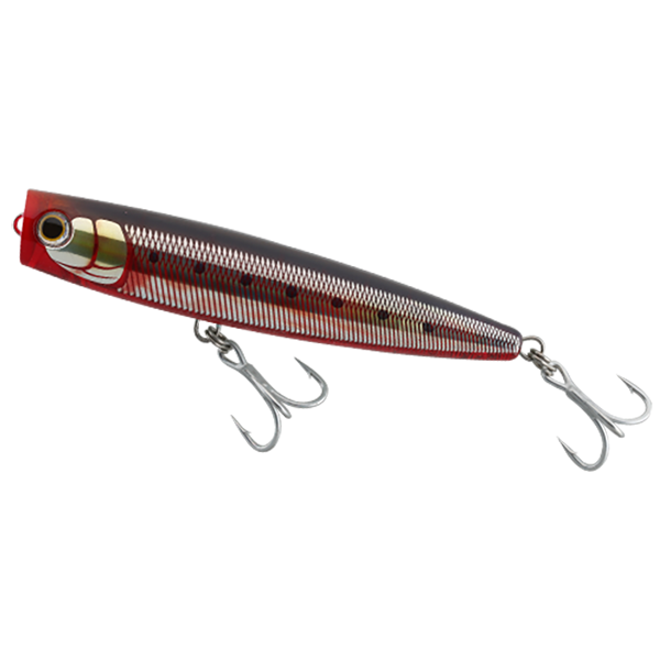 Maria Pop Queen 160mm 65g Popper Lure-Lure - Poppers, Stickbaits & Pencils-Maria-Neon Red - B55D-Fishing Station