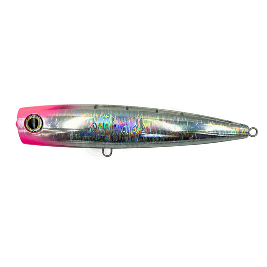 Maria Pop Queen Popper Lure-Lure - Poppers, Stickbaits & Pencils-Maria-200mmF /100g-006 - Pink Head Chrome-Fishing Station