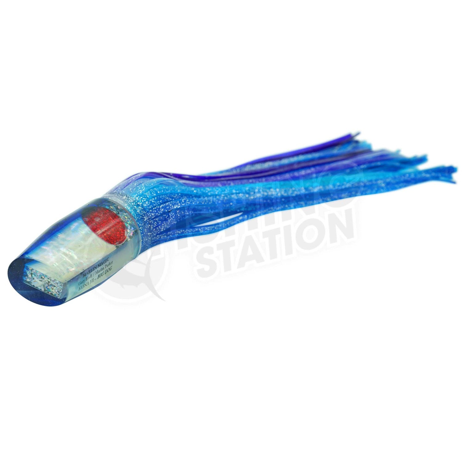 Marlin Magic Big Dog-Lure - Skirted Trolling-Marlin Magic-Blue-Fishing Station