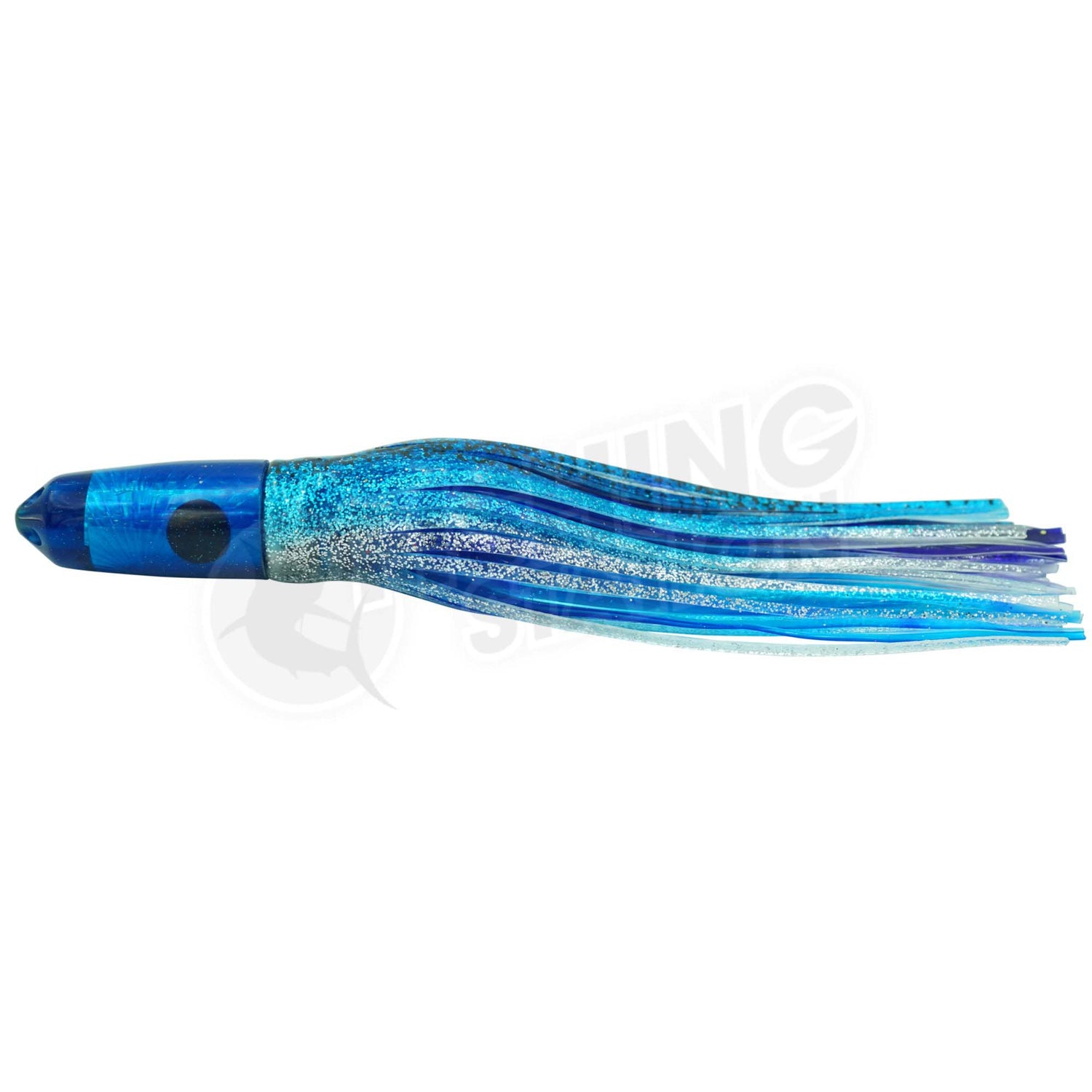 Marlin Magic Infant Blue Jetted-Lure - Skirted Trolling-Marlin Magic-Blue Head-Fishing Station