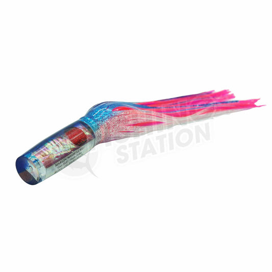 Marlin Magic Large Hard Head-Lure - Skirted Trolling-Marlin Magic-Black Red Eye-Fishing Station