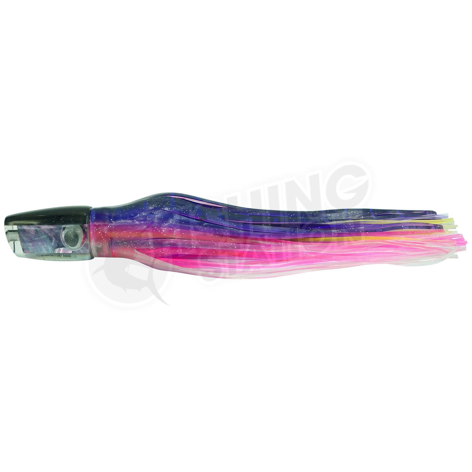 Marlin Magic Lil' Dog-Lure - Skirted Trolling-Marlin Magic-Black Red Eye-Fishing Station