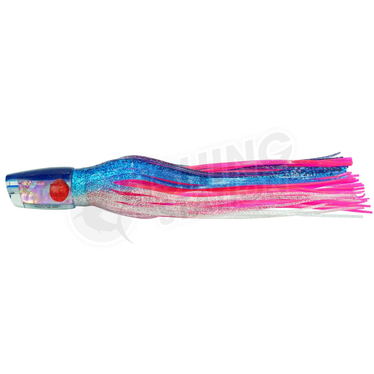 Marlin Magic Lil' Dog-Lure - Skirted Trolling-Marlin Magic-Blue Red Eye-Fishing Station