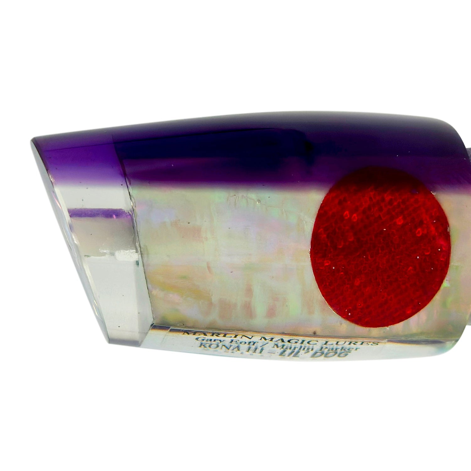 Marlin Magic Lil' Dog-Lure - Skirted Trolling-Marlin Magic-Purple Red Eye-Fishing Station