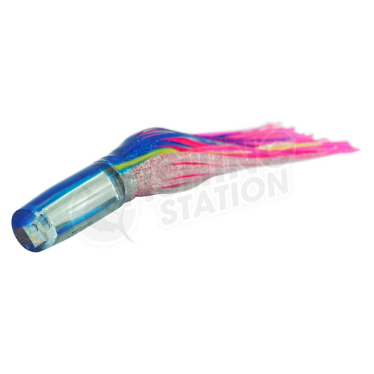 Marlin Magic Medium Hard Head-Lure - Skirted Trolling-Marlin Magic-Black Red Eye-Fishing Station