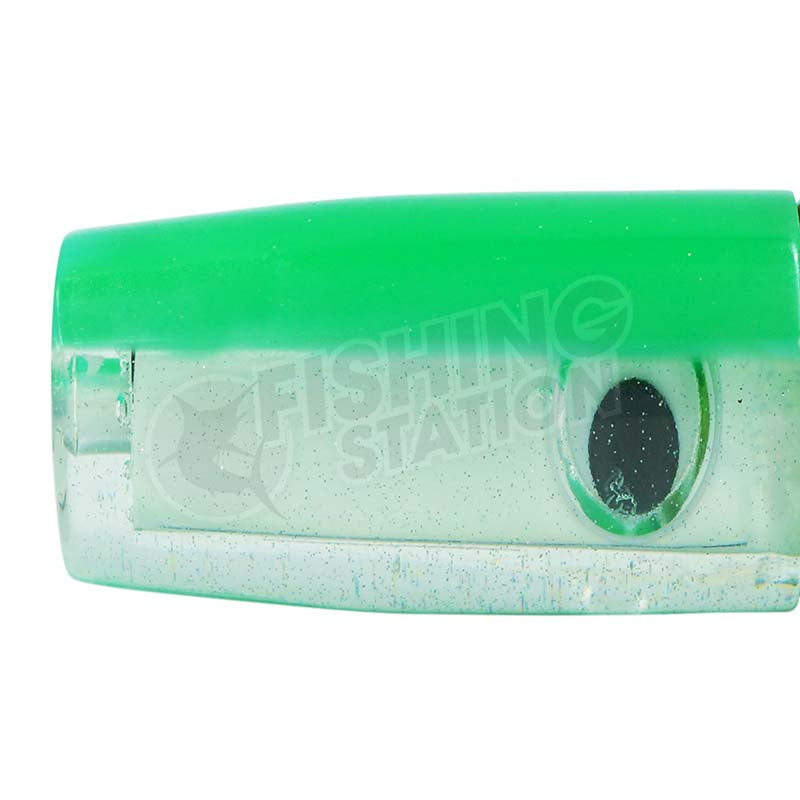 Marlin Magic Medium Hard Head-Lure - Skirted Trolling-Marlin Magic-Green Lumo-Fishing Station