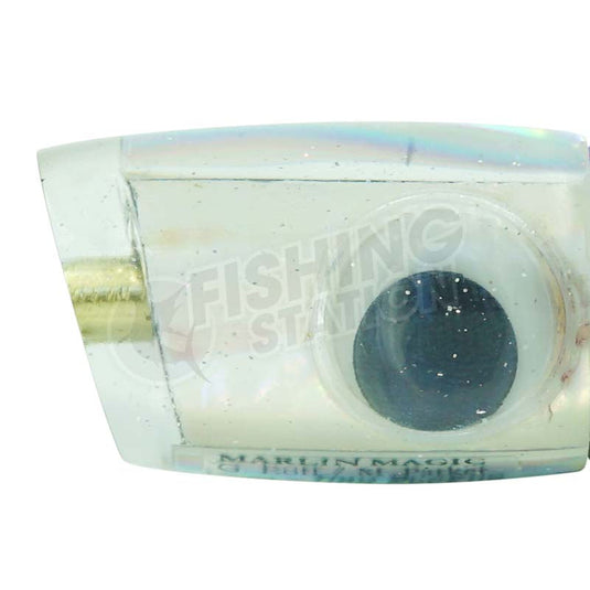 Marlin Magic Tiny Ruckus-Lure - Skirted Trolling-Marlin Magic-Clear Head-Fishing Station
