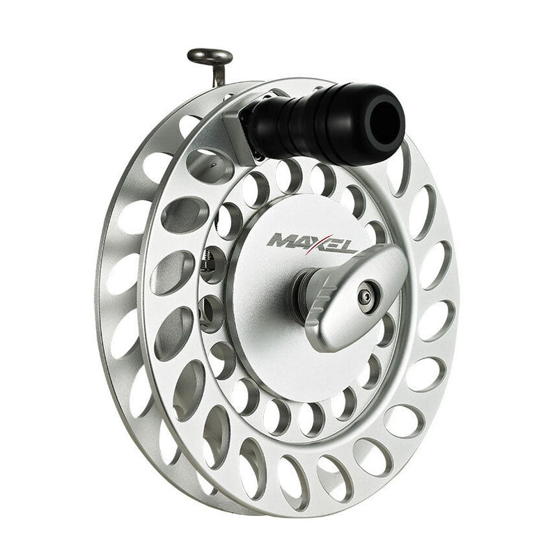 Load image into Gallery viewer, Maxel MTR08 Teaser Series Reel-Reels-Maxel-Silver-Fishing Station
