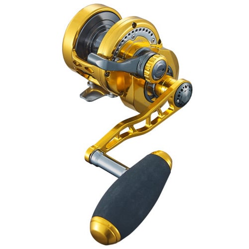 Maxel Transformer High Speed Jigging Overhead Reel-Reels - Overhead-Maxel-F30-Gold/Dark Grey-Fishing Station