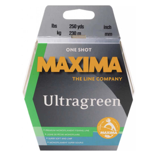 Maxima Ultragreen Oneshot-Line - Mono-Maxima-250m-4lb-Fishing Station