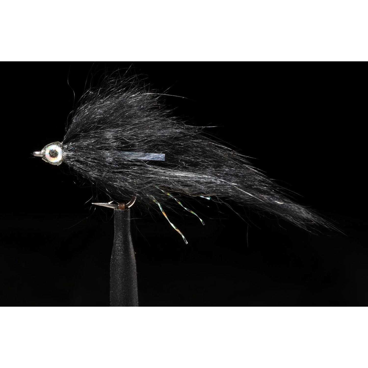 Micro Zonker Freshwater Fly-Lure - Freshwater Fly-Manic Tackle Project-Black-#8-Fishing Station