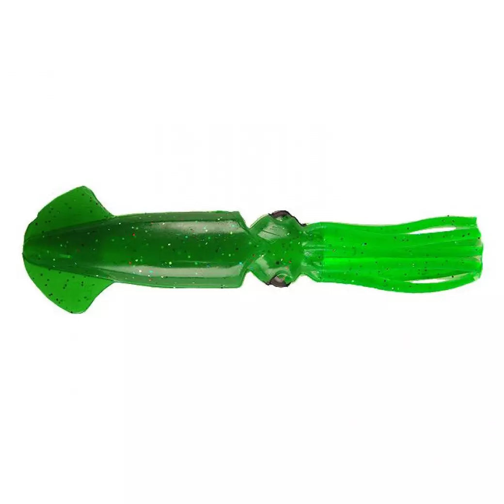 Mold Craft Soft Squirt Squid-Teasers-Mold Craft-Green Metal Flake-12"-Fishing Station