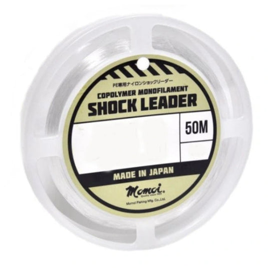 Momoi Hi-Catch Shock Leader 50m-Line - Leader-Momoi-12lb-Fishing Station