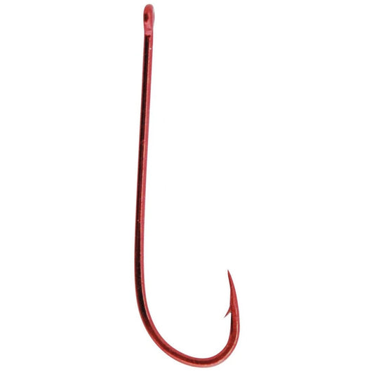 Mustad 90234NPNR Bloodworm Long Shank Hook - Pre Pack-Hooks - Single-Mustad-Size 1-Fishing Station