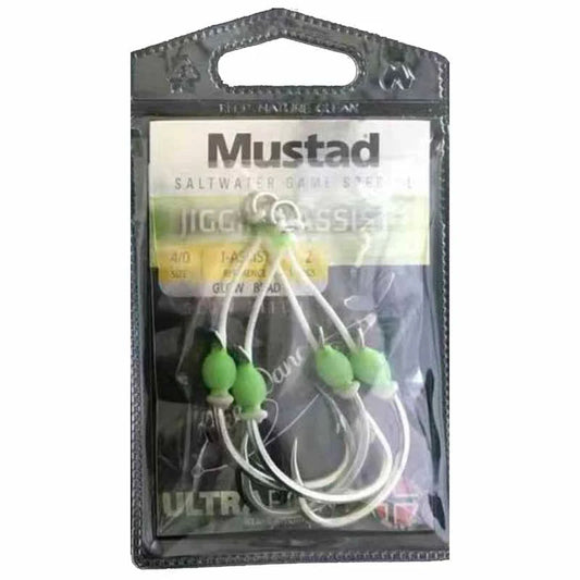 Mustad Slow Pitch Jig Assist Hook-Hooks - Assist-Mustad-Size 2/0-Fishing Station