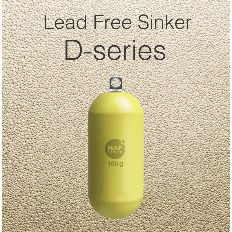 Load image into Gallery viewer, NAF Tackle Lead Free Sinker D Series-Terminal Tackle - Sinkers-NAF Tackle-80g-Fishing Station
