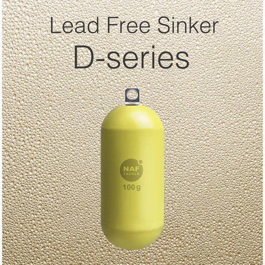 NAF Tackle Lead Free Sinker D Series-Terminal Tackle - Sinkers-NAF Tackle-80g-Fishing Station