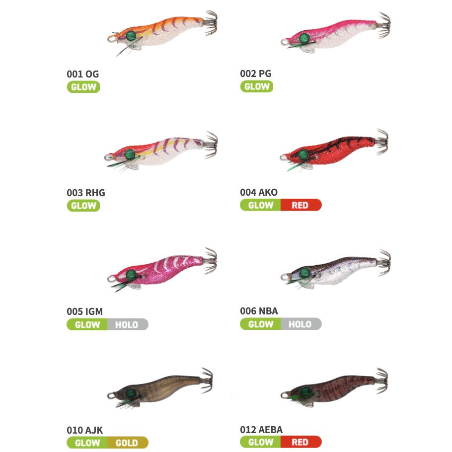 YAMASHITA Naoli Sight Hunter 1.3BS Squid Lure - Horizontal Fall Sinking Lure For Sight Fishing