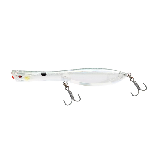 Nomad Dartwing Floating Popper-Lure - Poppers, Stickbaits & Pencils-Nomad-70mm-Holo Ghost Shad-Fishing Station