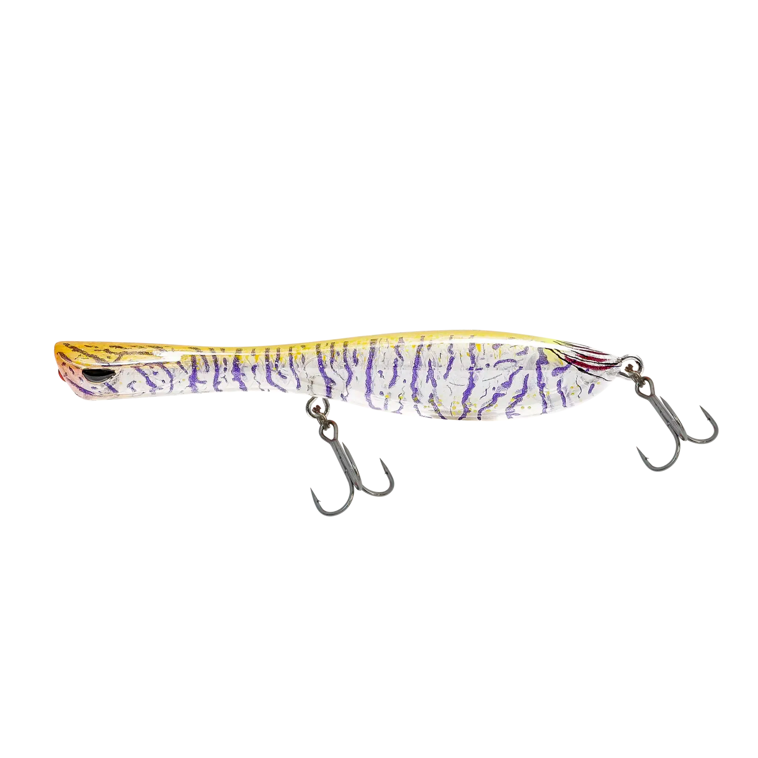Nomad Dartwing Floating Popper-Lure - Poppers, Stickbaits & Pencils-Nomad-70mm-Holographic Purple Shrimp-Fishing Station