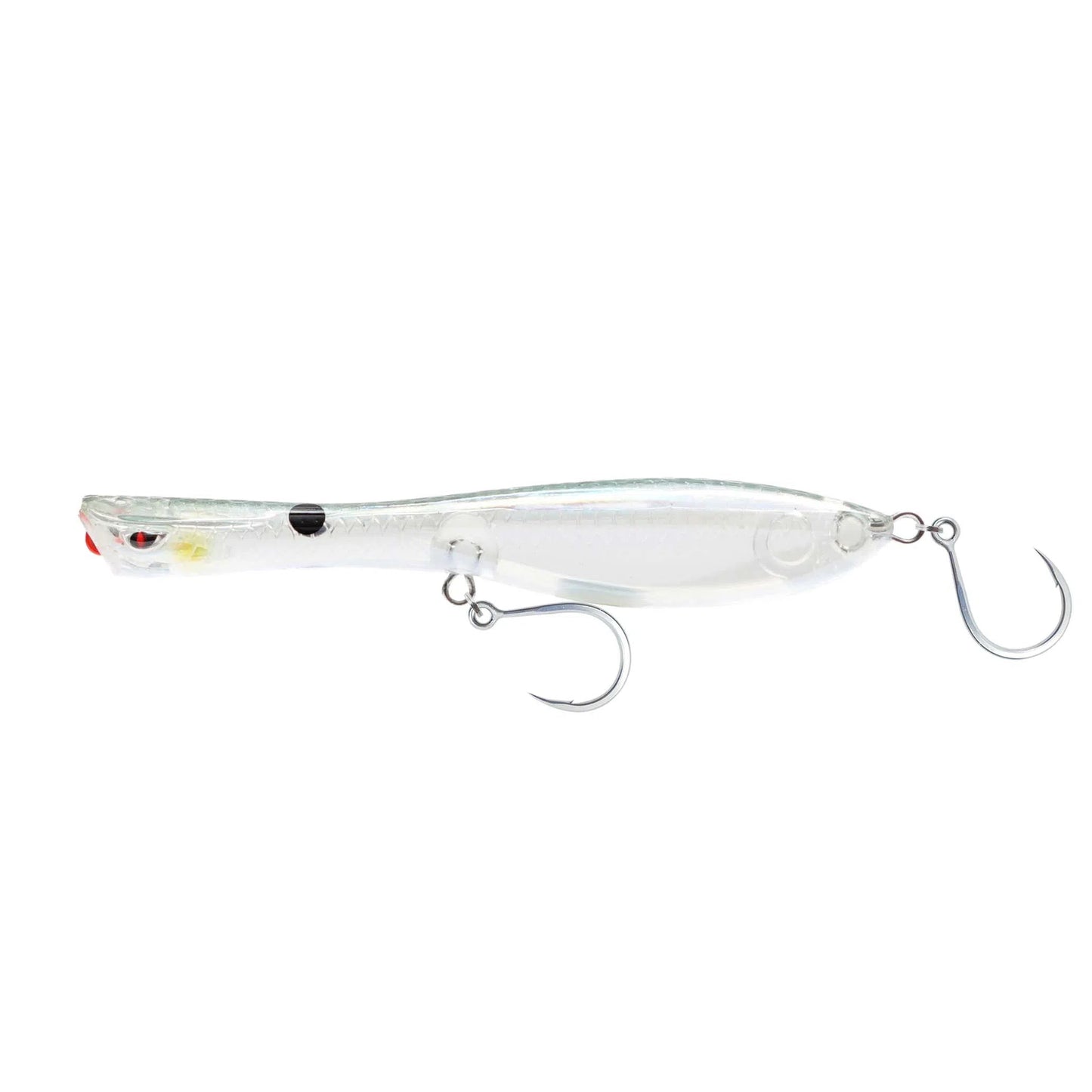 Nomad Dartwing Popper 165mm-Lure - Poppers, Stickbaits & Pencils-Nomad-Holo Ghost Shad-Fishing Station