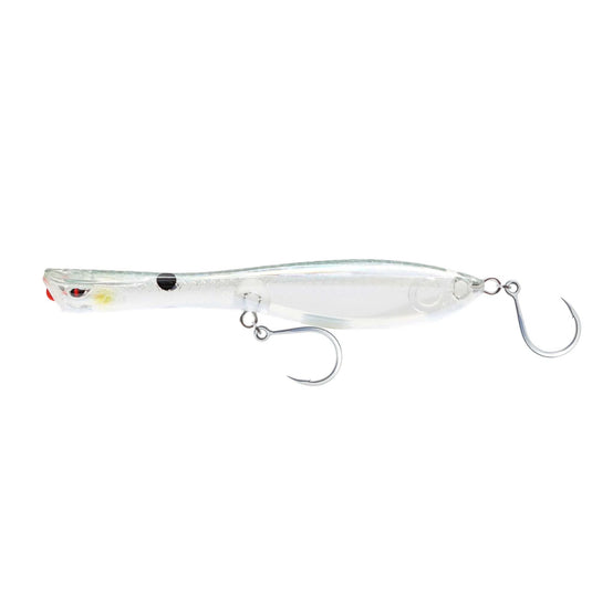 Nomad Dartwing Popper 165mm-Lure - Poppers, Stickbaits & Pencils-Nomad-Holo Ghost Shad-Fishing Station